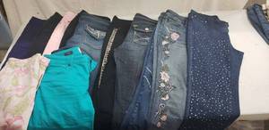 lot 73 image: Ana, Focus, St. Johns Bay Jeans and others, Size 12
