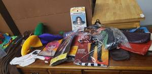 lot 75 image: Halloween Costumes and Accessories