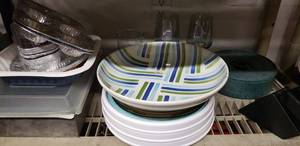 lot 17 image: Baking Pans, Lazy Susans, Tortilla Holder