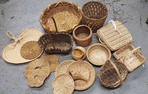 lot 88 image: Baskets and Wicker Items
