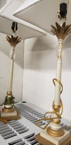 lot 89 image: Pair of Lamps