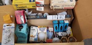 lot 236 image: Assorted LightBulbs as shown