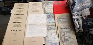 lot 148 image: Early 1900s Collection of Liberettos from New York, One autographed by Harold Kravitt from Carmen