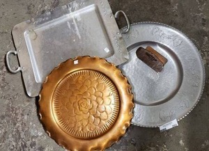 lot 202 image: Copper and Aluminum Platters