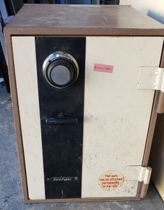 lot 241 image: Fire Proof Safe, Have Combination