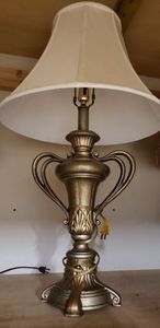 lot 237 image: Metal Table Lamp