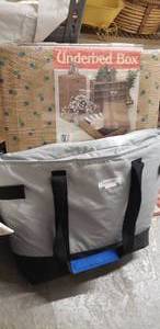 lot 80 image: SamClub Insulated Bag, Underbed Storage Boxes, Pierre Cardin Garment Bag and more