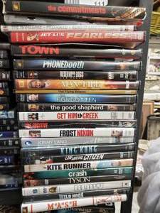 lot 111 image: DVDs as shown