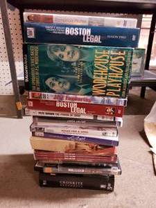 lot 117 image: DVDs as shown