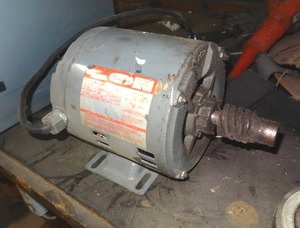 lot 34 image: Dayton 12 HP split-phase motor