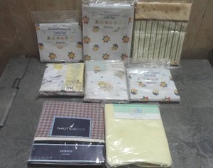 lot 76 image: Baby bedding and nursery accessories.  Never opened.