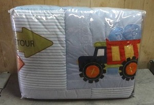 lot 79 image: Baby crib bedding set.  Never opened.