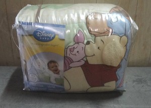 lot 80 image: Disney Winnie the Pooh 4-piece crib bedding set.  Never opened.