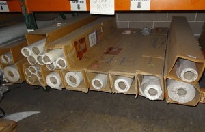 lot 229 image: Large selection of multi-purpose paper for sublimation, packaging, wrapping, crafts & more. Patterns vary.