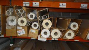 lot 230 image: Large selection of multi-purpose paper for sublimation, packaging, wrapping, crafts & more. Patterns vary.