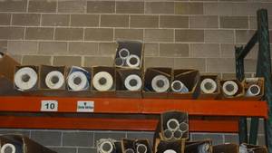 lot 235 image: Large selection of multi-purpose paper for sublimation, packaging, wrapping, crafts & more. Patterns vary.