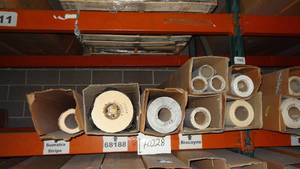 lot 242 image: Large selection of multi-purpose paper for sublimation, packaging, wrapping, crafts & more. Patterns vary.