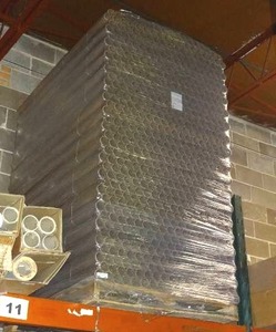 lot 243 image: Pallet of cardboard tubing
