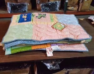 lot 151 image: Toddler quilts 4 count never used