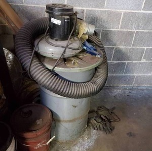 lot 266 image: 55 gallon dust collection system
