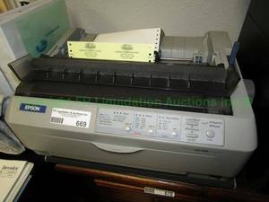 lot 669 image: Epson LQ590 impact printer
