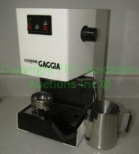 lot 675 image: Brevetti Gaggia espresso maker