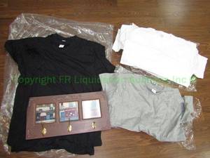 lot 646 image: Assorted cotton T shirts as shown, Like new never used plus
