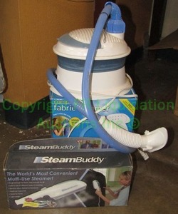lot 465 image: Conair & Steam Buddy fabric steamers