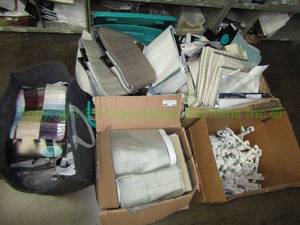 lot 449 image: Assorted fabric samples and remnants plus