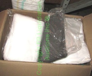 lot 400 image: Assorted towels and shirts