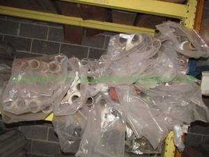 lot 363 image: Large selection of fabric rolls.  Generous quantity.  Patterns vary.