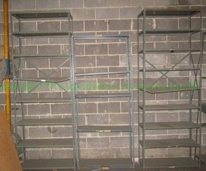 lot 369 image: Metal utility shelves 3 count