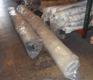 lot 323 image: 2 large rolls of carpet.