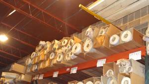 lot 336 image: Large selection of multi-purpose paper for sublimation, packaging, wrapping, crafts & more. Patterns vary.