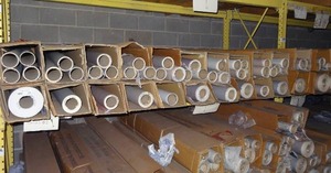 lot 339 image: Large selection of multi-purpose paper for sublimation, packaging, wrapping, crafts & more. Patterns vary.