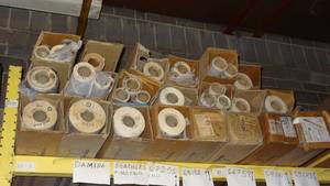 lot 341 image: Large selection of multi-purpose paper for sublimation, packaging, wrapping, crafts & more. Patterns vary.
