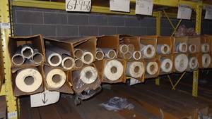 lot 343 image: Large selection of multi-purpose paper for sublimation, packaging, wrapping, crafts & more. Patterns vary.