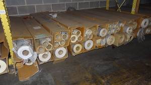 lot 346 image: Large selection of multi-purpose paper for sublimation, packaging, wrapping, crafts & more. Patterns vary.