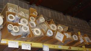 lot 349 image: Large selection of multi-purpose paper for sublimation, packaging, wrapping, crafts & more. Patterns vary.