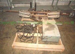 lot 365 image: Erhardt-Leimer KG Textile fabricationmanufacturing machine unassembled