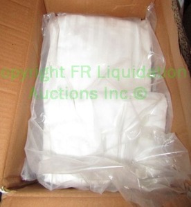 lot 404 image: New 1 case (48 pcs) white pillow cases