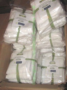 lot 405 image: New 1 case Enova cotton towel sets
