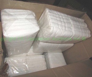 lot 409 image: New 1 case Imperial Luxe wash towels 13 x 13 each