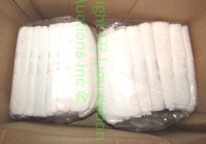 lot 415 image: New Plus green bath towels 27 x 50 each, 12 towels total