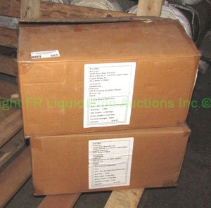 lot 683 image: 2 cases (4 sets each) Enova green collection, 4 pc towel sets (bath, hand, wash, mat). Bid is times the quantity