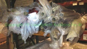 lot 567 image: Large selection of fabric rolls. Generous quantity. Patterns vary.