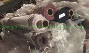 lot 600 image: Large selection of fabric rolls. Generous quantity. Patterns vary.