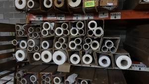 lot 247 image: Large selection of multi-purpose paper for sublimation, packaging, wrapping, crafts & more. Patterns vary.