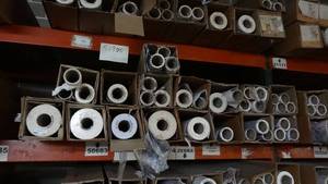 lot 249 image: Large selection of multi-purpose paper for sublimation, packaging, wrapping, crafts & more. Patterns vary.