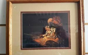 lot 115 image: Bev Doolittle Print, Unknown Presence. Matted and Framed